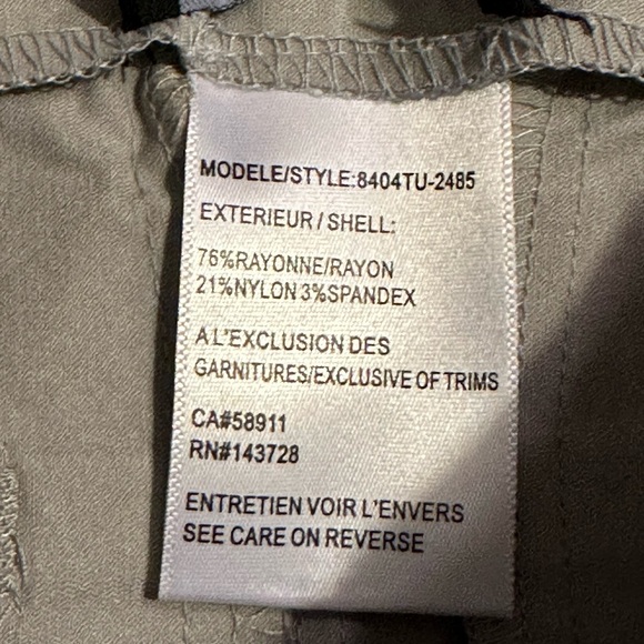 NWT Tribal Fia Cuffed Cropped Trouser in Silverr - Picture 8 of 12